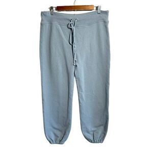 Nili Lotan Light Blue Drawstring Joggers